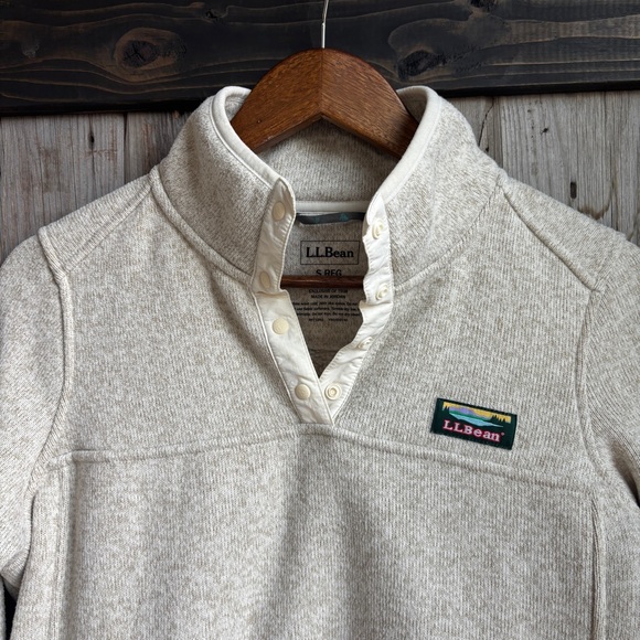 L.L Bean Sweater Fleece Pullover size small - Picture 2 of 7